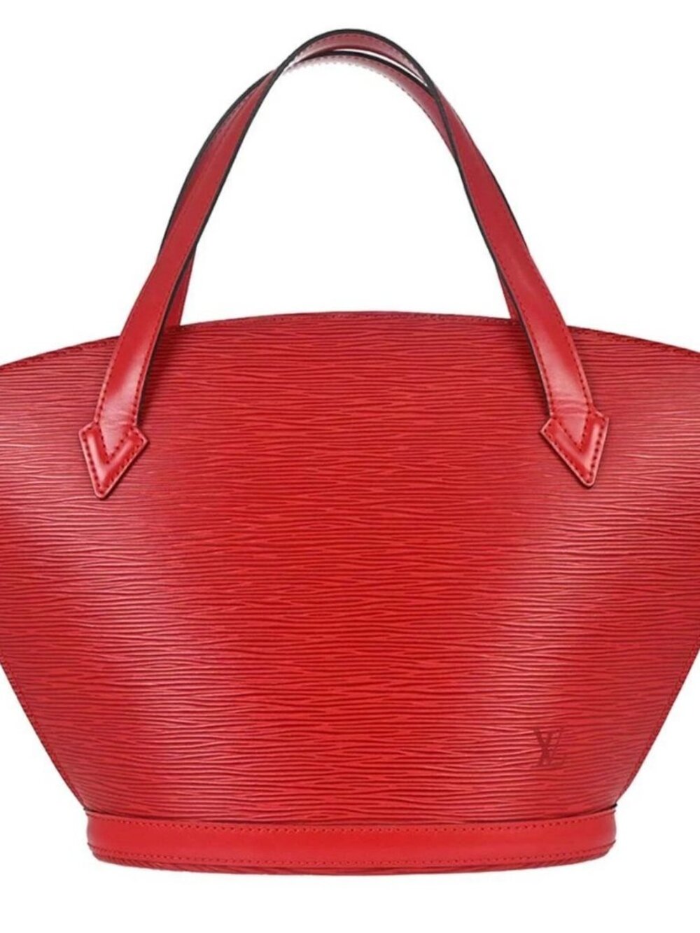 Louis Vuitton Red Epi Saint Jacques Tote Handbag M52277
